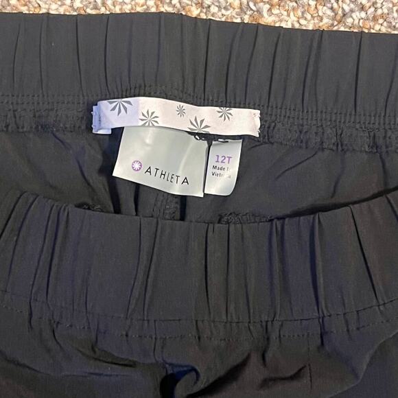 Athleta Aspire Women's Ankle Pant with Side Ruching. Size 10T - Picture 3 of 8